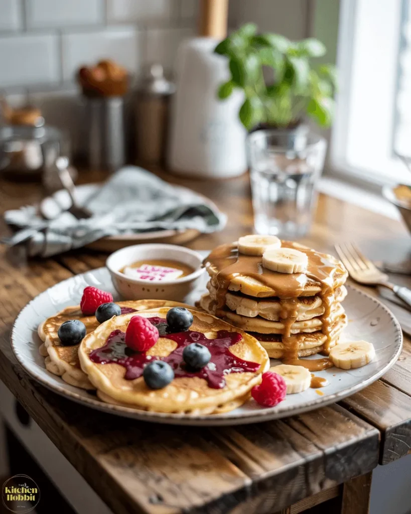 Cottage Cheese Protein Pancakes