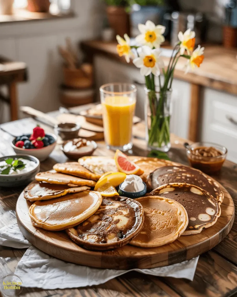 Cottage Cheese Protein Pancakes