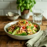 crispy rice salad