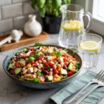 dense bean salad