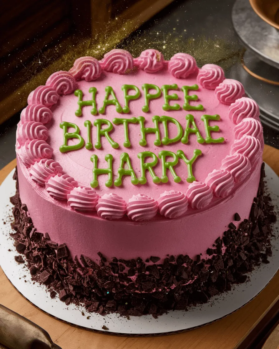 Harry Potter Birthday Cake