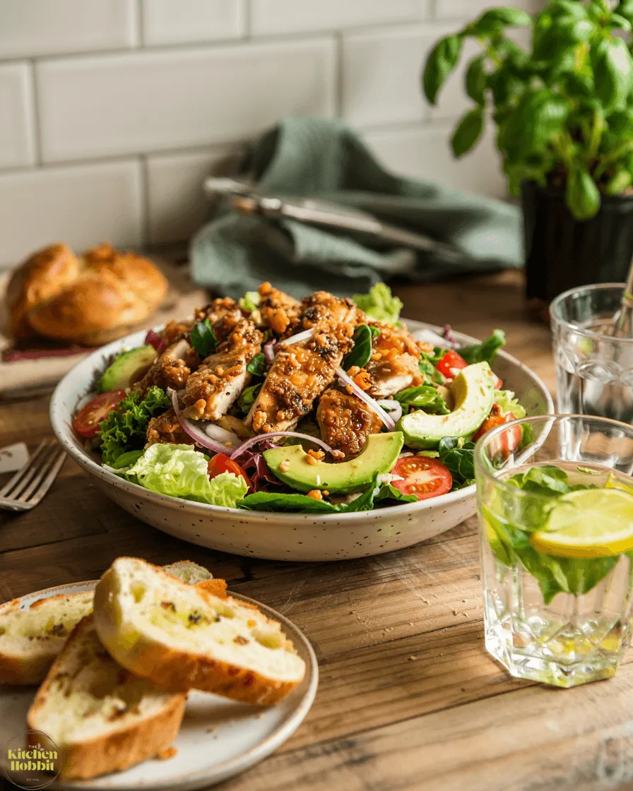 Crispy Chicken Salad