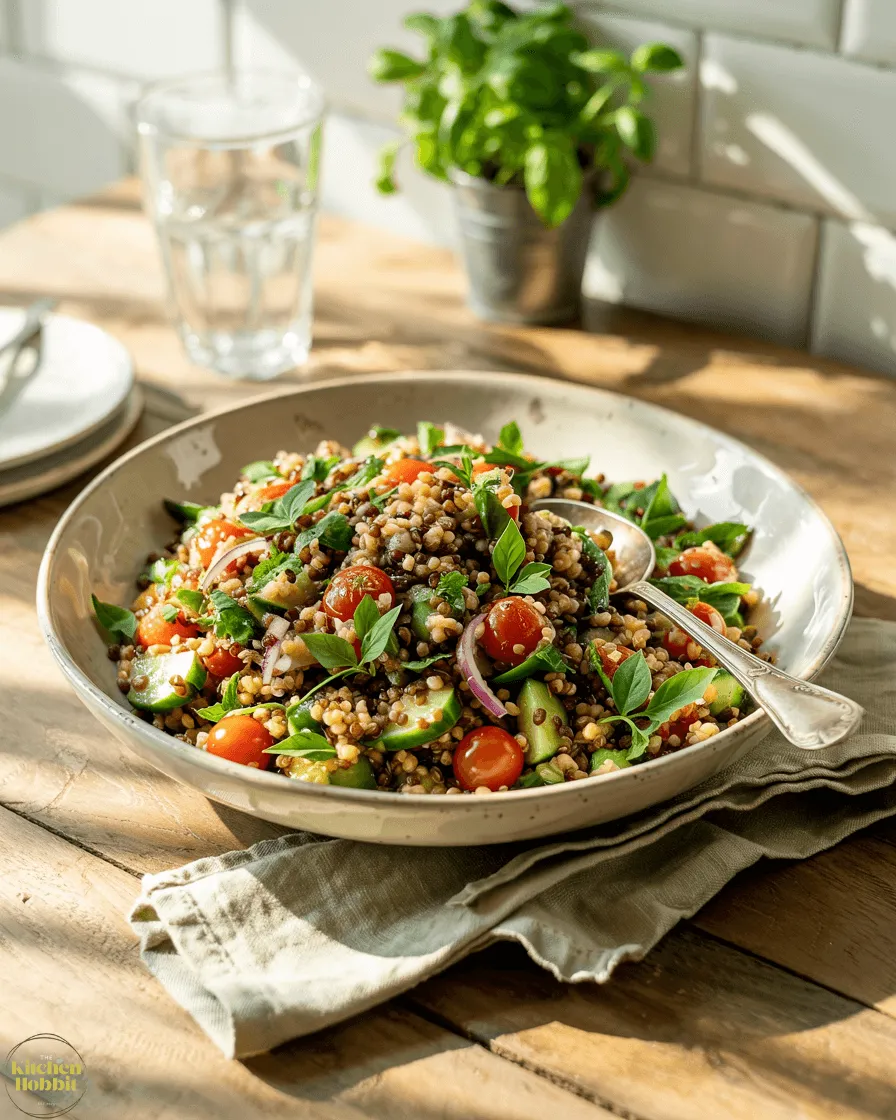 Quinoa Lentil Salad