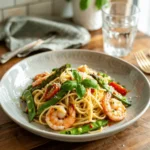 shrimp pasta primavera