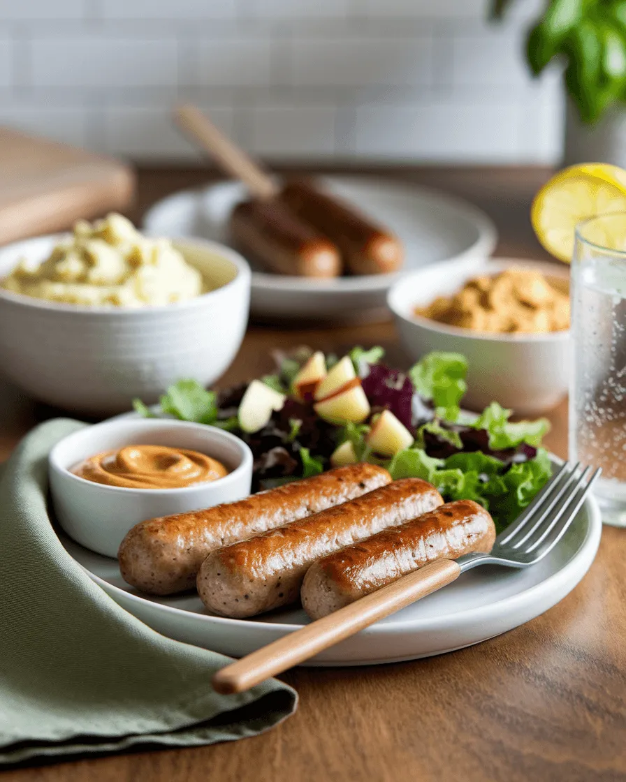 Chicken Apple Sausage